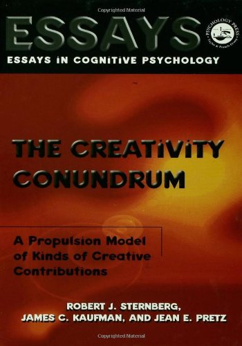 Beispielbild fr The Creativity Conundrum: A Propulsion Model of Kinds of Creative Contributions (Essays in Cognitive Psychology) zum Verkauf von Reuseabook