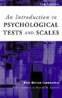 9781841691060: An Introduction to Psychological Tests and Scales