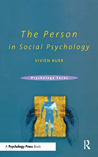 Imagen de archivo de The Person in Social Psychology (Psychology Focus) a la venta por WorldofBooks