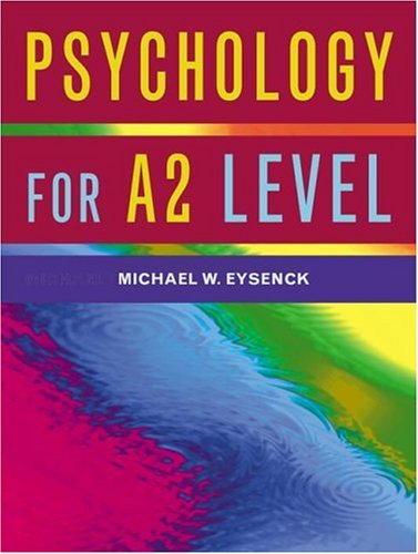 Stock image for Psychology for A2 Level for sale by WorldofBooks