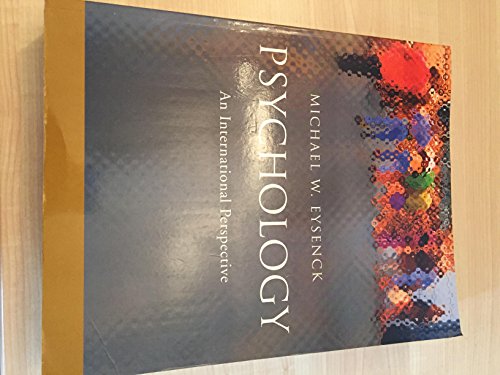 Stock image for Psychology: An International Perspective for sale by WorldofBooks