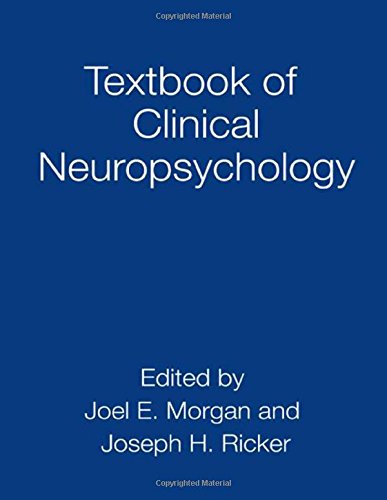 Stock image for Textbook of Clinical Neuropsychology (Studies on Neuropsychology, Neurology and Cognition) for sale by SecondSale