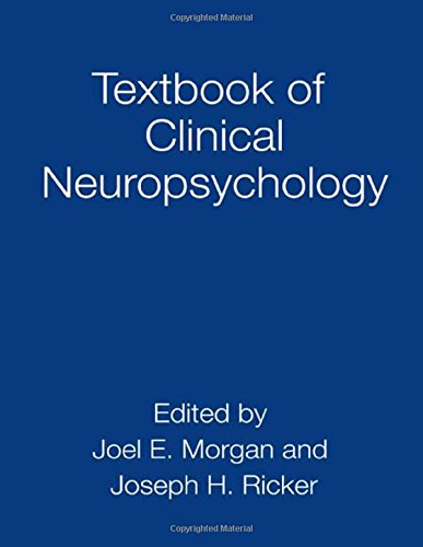 Stock image for Textbook of Clinical Neuropsychology (Studies on Neuropsychology, Neurology and Cognition) for sale by GF Books, Inc.