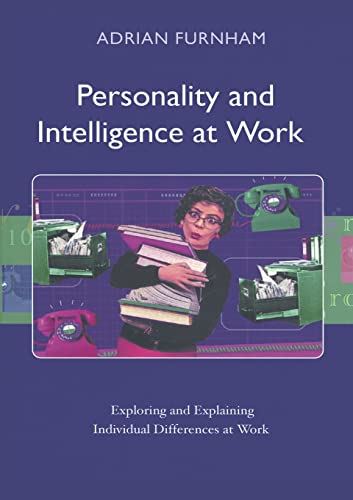 Stock image for Personality and Intelligence at Work for sale by HPB-Red