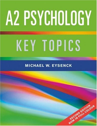 Stock image for A2 Psychology: Key Topics for sale by WorldofBooks