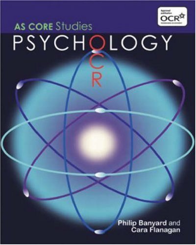 9781841696522: OCR Psychology: AS Core Studies