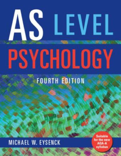 9781841697116: AS Level Psychology