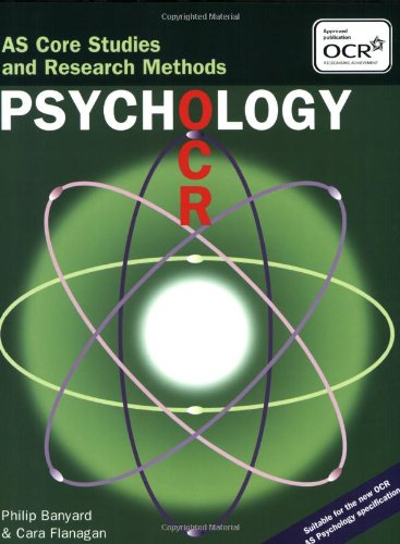 Stock image for OCR Psychology: AS Core Studies and Research Methods for sale by AwesomeBooks