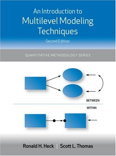 Imagen de archivo de An Introduction to Multilevel Modeling Techniques (Quantitative Methodology Series) a la venta por cornacres