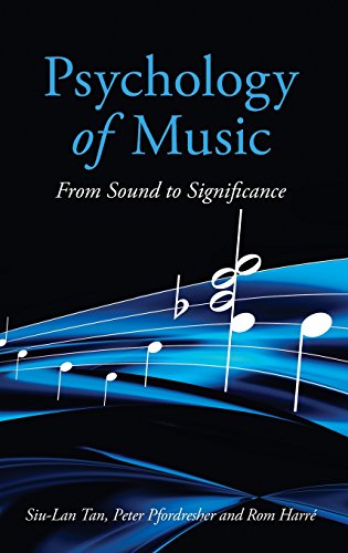 Psychology of Music: From Sound to Significance (9781841698687) by Tan, Siu-Lan; Pfordresher, Peter; Rom, HarrÃ©