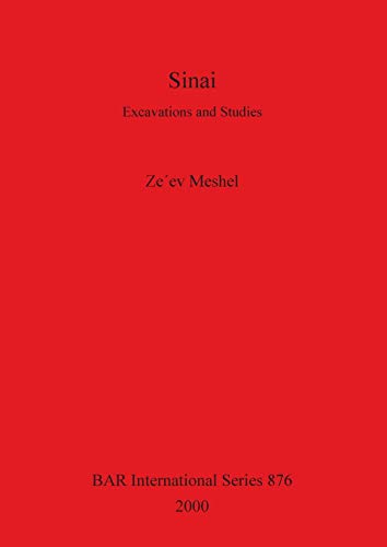 Stock image for Sinai: Excavations and Studies. for sale by Henry Hollander, Bookseller
