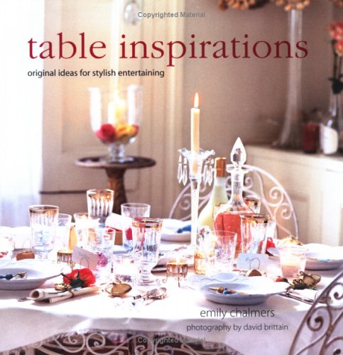 Imagen de archivo de Table Inspirations a la venta por AwesomeBooks