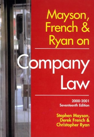 9781841740157: Mayson, French and Ryan on Company Law