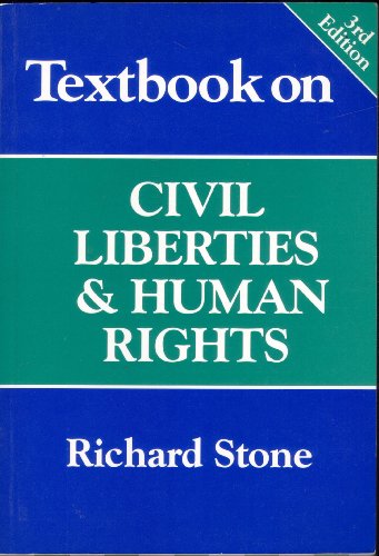 Textbook on Civil Liberties and Human Rights (Textbook) (9781841740218) by Stone, Richard