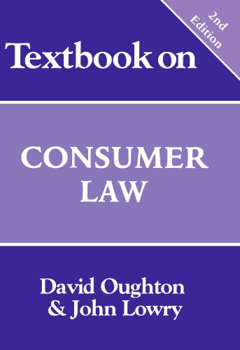 Imagen de archivo de Textbook on Consumer Law a la venta por Better World Books Ltd