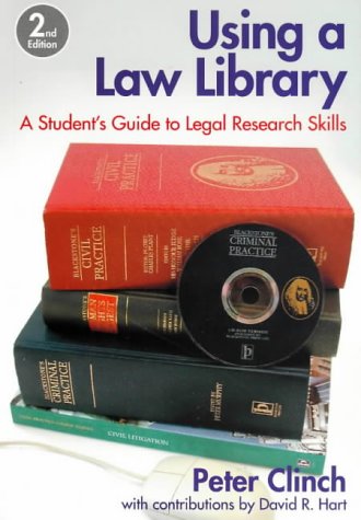 Stock image for Using A Law Library: A Students Guide to Legal Research Skills (Blackstone Press) for sale by Reuseabook