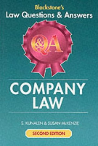 Beispielbild fr Q&A: Company Law (Blackstone's Law Questions and Answers) zum Verkauf von AwesomeBooks