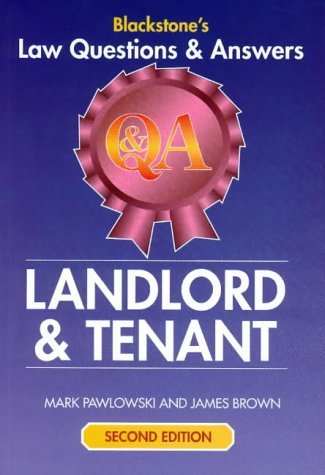 9781841740980: Landlord and Tenant (Law Questions & Answers)