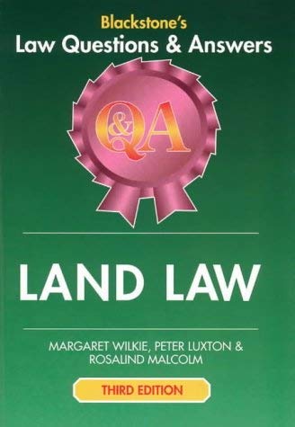Stock image for Land Law (Law Questions & Answers) for sale by MusicMagpie