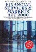 Stock image for Blackstone's Guide to the Financial Services and Markets Act 2000 for sale by Better World Books Ltd