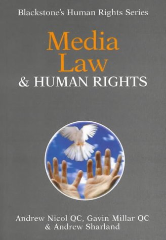 Stock image for Media Law and Human Rights for sale by Better World Books Ltd