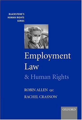 9781841741390: Employment Law and Human Rights (Blackstone's Human Rights Series)