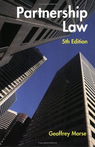 Beispielbild fr Partnership Law zum Verkauf von WorldofBooks