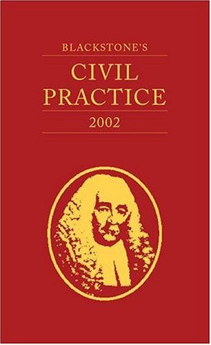 Stock image for Blackstone's Civil Practice 2002 for sale by Anybook.com