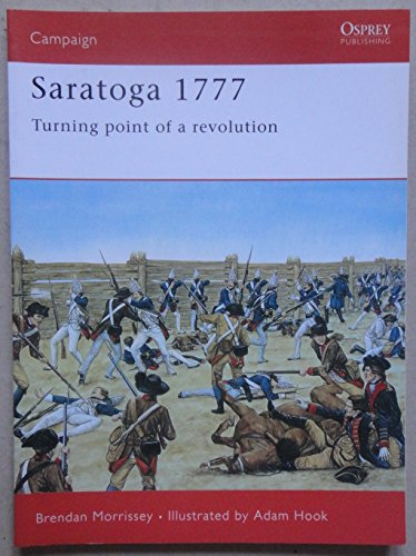 Stock image for Saratoga 1777 (Osprey Trade Editions) for sale by HPB-Red