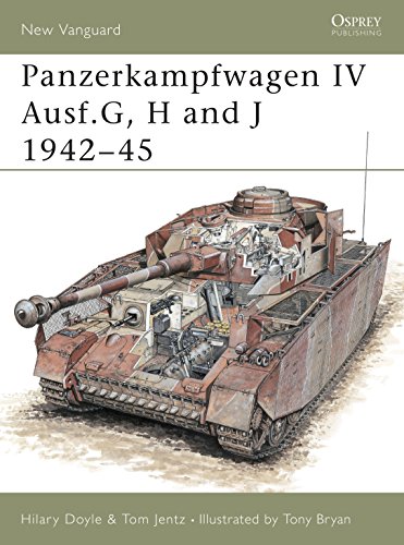 Beispielbild fr Panzerkampfwagen IV Ausf.G, H and J 1942"45 (New Vanguard) zum Verkauf von HPB-Red