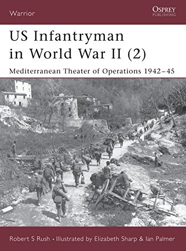 Imagen de archivo de US Infantryman in World War II (2): Mediterranean Theater of Operations 1942 "45 (Warrior) a la venta por HPB-Red