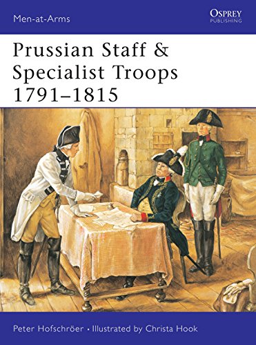 Stock image for Prussian Staff Specialist Troops 1791 "1815 (Men-at-Arms, 381) for sale by Wizard Books