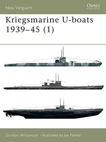 Stock image for Kriegsmarine U-boats 1939"45 (1) (New Vanguard, 51) for sale by BooksRun
