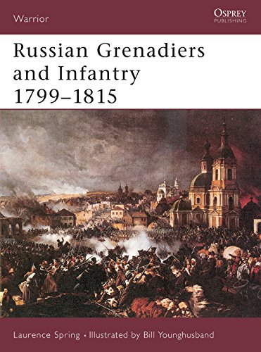 Beispielbild fr Russian Grenadiers and Infantry 17991815 (Warrior) zum Verkauf von Bulk Book Warehouse