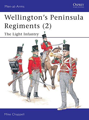 Beispielbild fr Wellington's Peninsula Regiments (2): The Light Infantry: v. 2 (Men-at-Arms) zum Verkauf von WorldofBooks