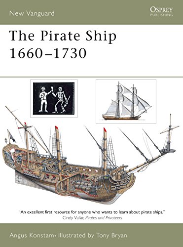 The Pirate Ship 1660â€“1730 (New Vanguard, 70) (9781841764979) by Konstam, Angus