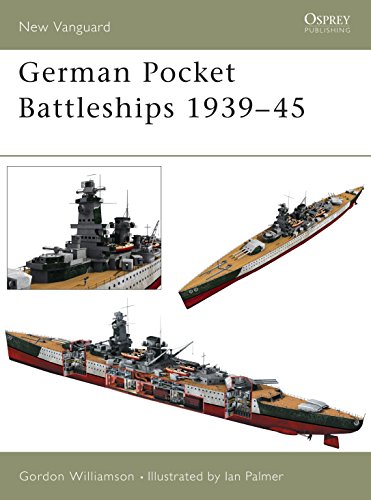 Imagen de archivo de German Pocket Battleships 1939-45 : New Vanguard 75 a la venta por Westwood Books