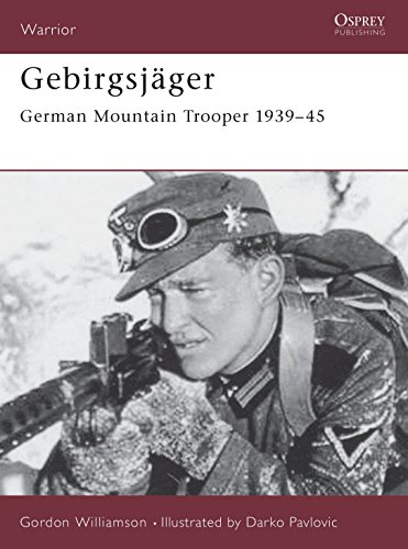 Imagen de archivo de Gebirgsjäger: German Mountain Trooper 1939-45: No. 74 (Warrior) a la venta por WorldofBooks