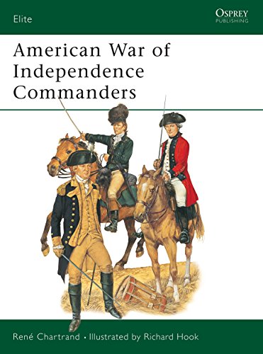 9781841765686: American War of Independence Commanders: No.93 (Elite)