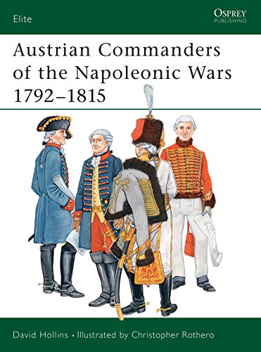 Beispielbild fr Austrian Commanders of the Napoleonic Wars 1792?1815 (Elite) zum Verkauf von Benjamin Books