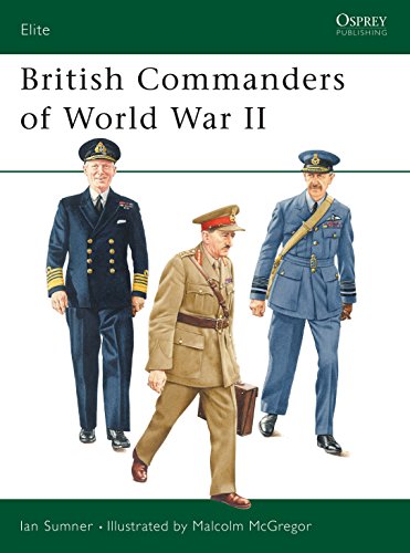 Stock image for British Commanders of World War II (Elite) for sale by Ergodebooks