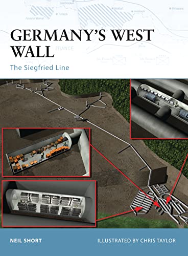 Beispielbild fr Germany's West Wall: The Siegfried Line (Fortress) zum Verkauf von Powell's Bookstores Chicago, ABAA