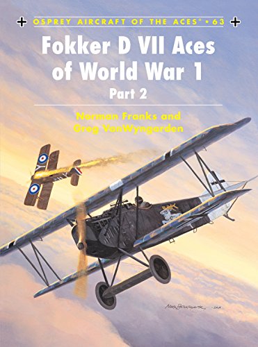 Beispielbild fr Fokker d VII Aces of World War 1 zum Verkauf von Revaluation Books
