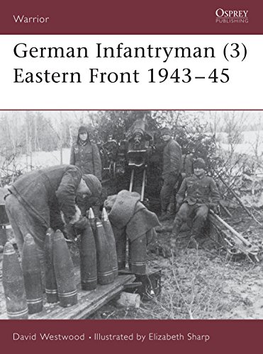 Beispielbild fr German Infantryman (3) Eastern Front 1943 "45 (Warrior) zum Verkauf von Books From California