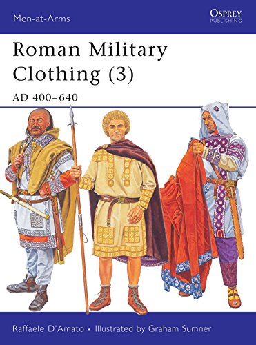 Imagen de archivo de Roman Military Clothing (3): AD 400-640: v. 3 (Men-at-Arms) a la venta por WorldofBooks