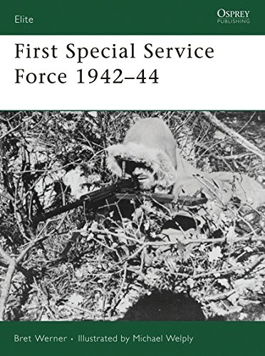 Beispielbild fr First Special Service Force 1942?44 (Elite) zum Verkauf von GF Books, Inc.