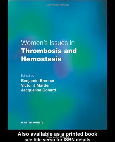 Stock image for Women'S Issues In Thrombosis And Hemostasis for sale by Basi6 International