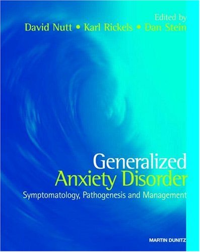 Imagen de archivo de Generalised Anxiety Disorders: Symptomatology, Pathogenesis and Management a la venta por Phatpocket Limited