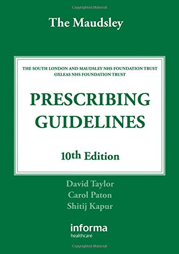 Stock image for The Maudsley Prescribing Guidelines for sale by Better World Books Ltd