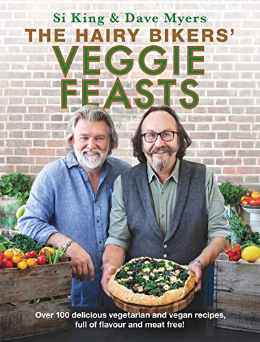 Stock image for The Hairy Bikers' Veggie Feasts: Over 100 delicious vegetarian and vegan recipes, full of flavour and meat free! for sale by WorldofBooks